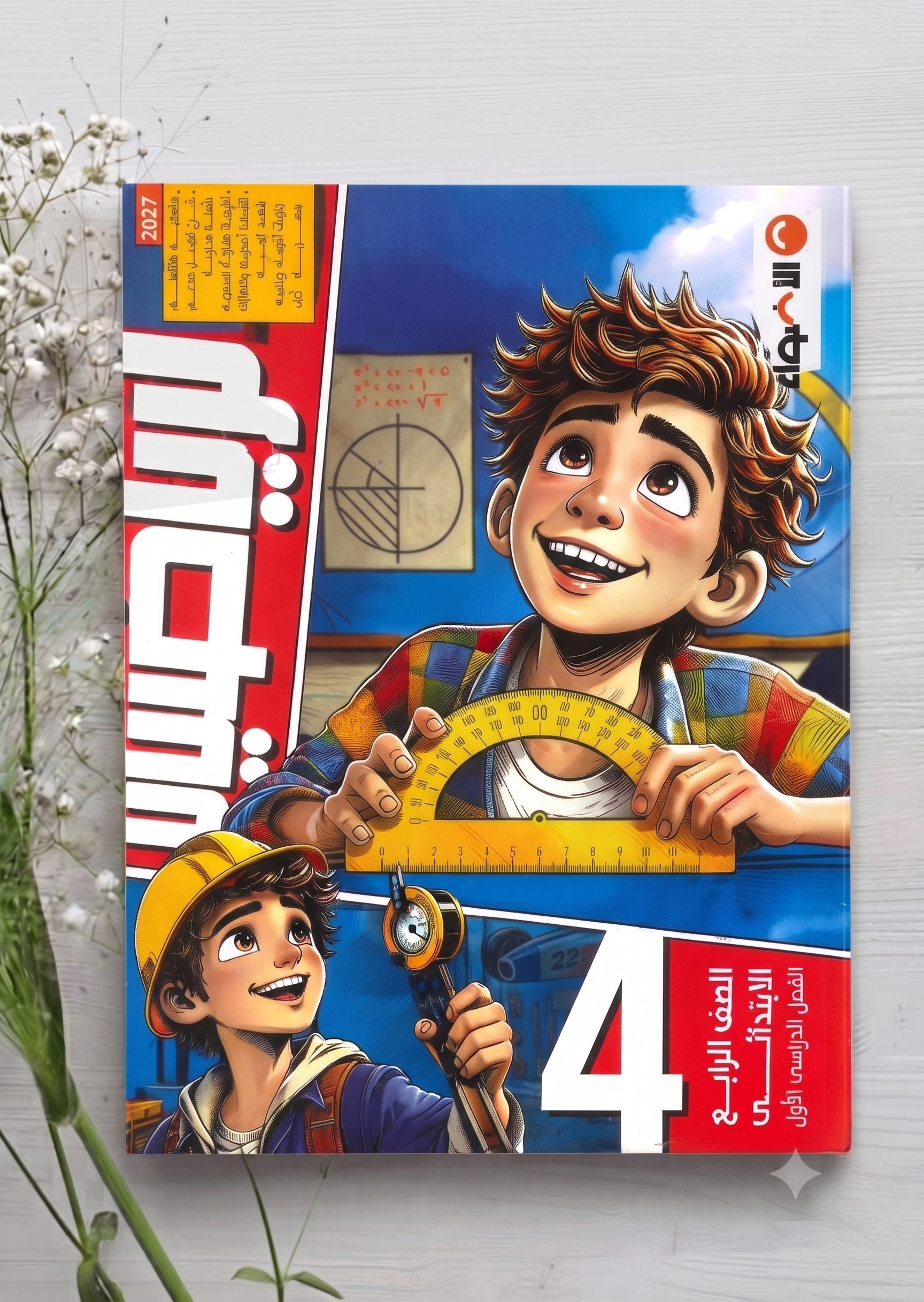 كتاب الاضواء  رياضيات 4 ب